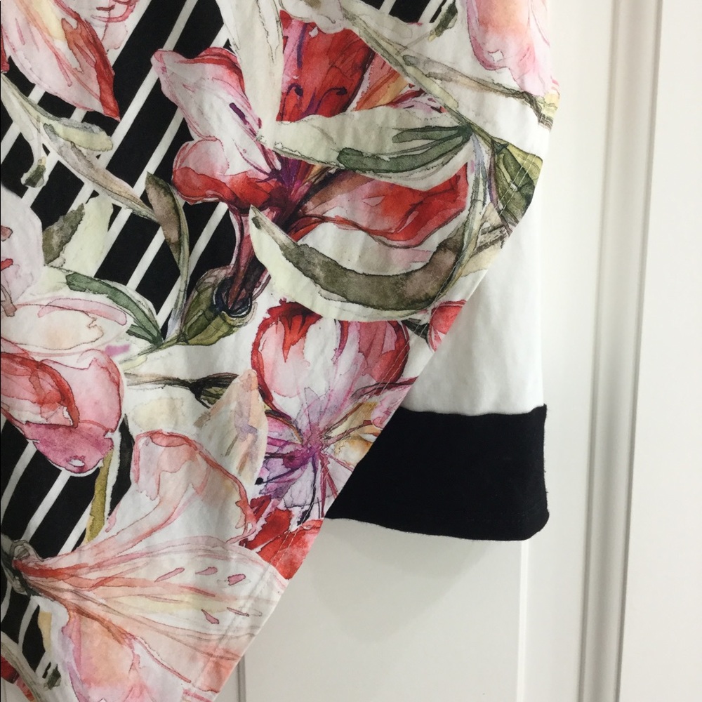 MICHAEL TYLER Casual Flower Print Dress Size Small - Picture 4 of 5